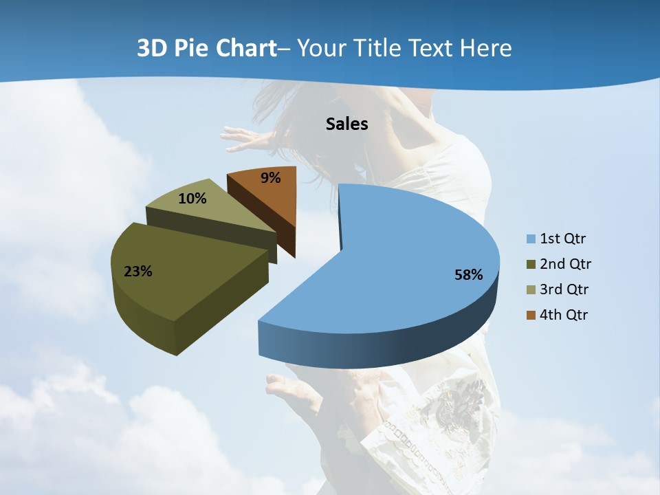 Life Jump Vacation PowerPoint Template