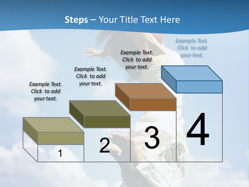 Life Jump Vacation PowerPoint Template