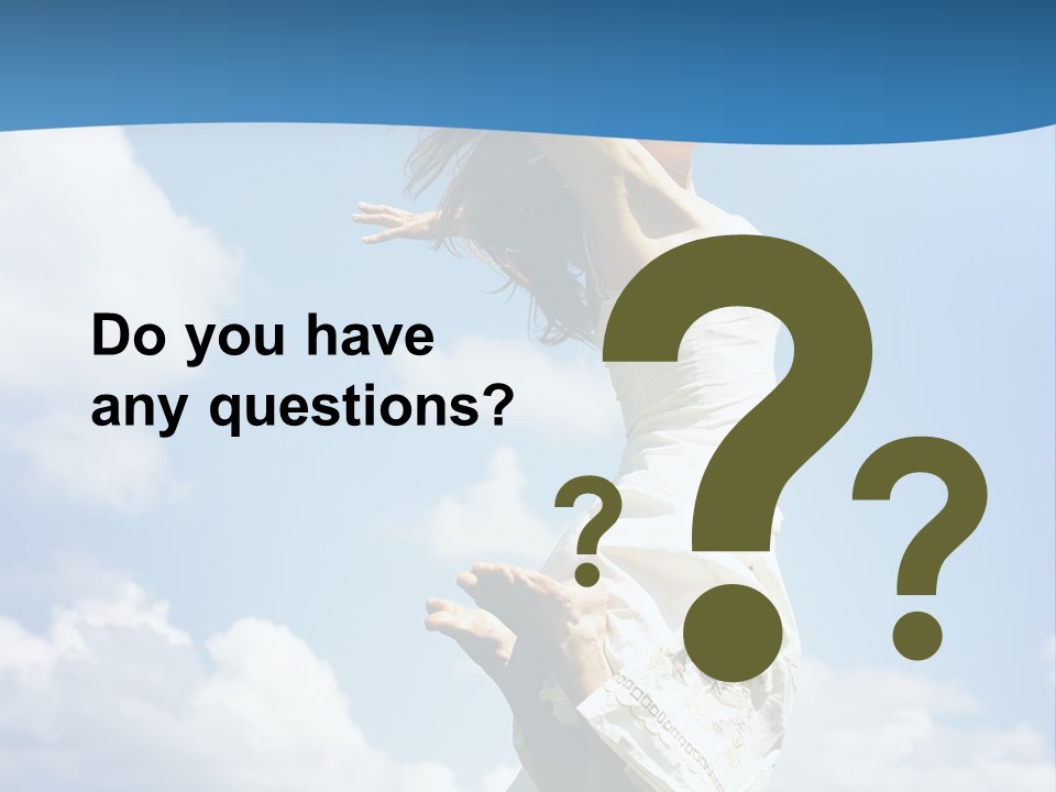 Life Jump Vacation PowerPoint Template