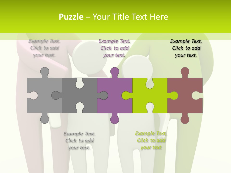 Home Stick People PowerPoint Template