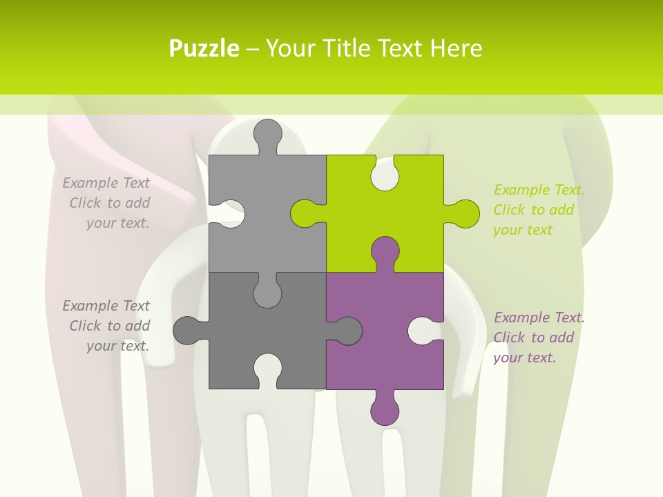 Home Stick People PowerPoint Template