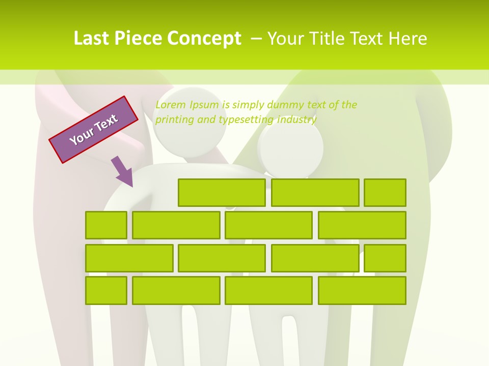 Home Stick People PowerPoint Template