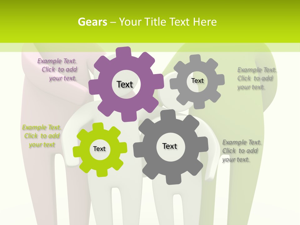 Home Stick People PowerPoint Template