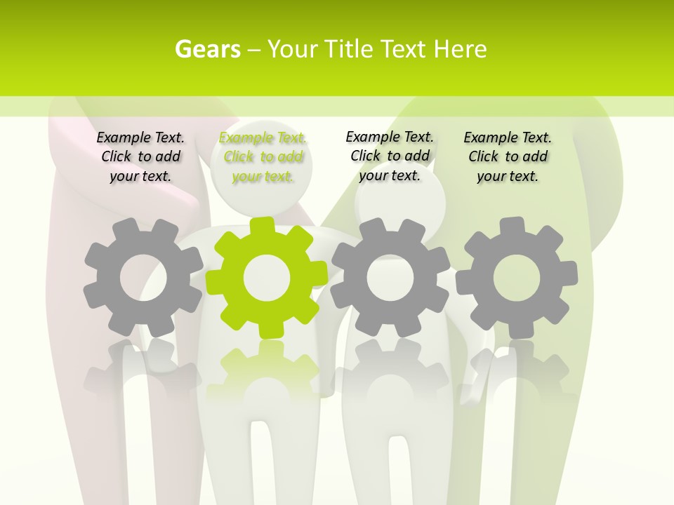 Home Stick People PowerPoint Template