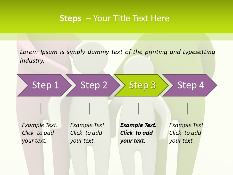 Home Stick People PowerPoint Template