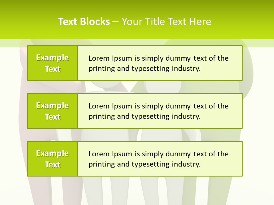 Home Stick People PowerPoint Template