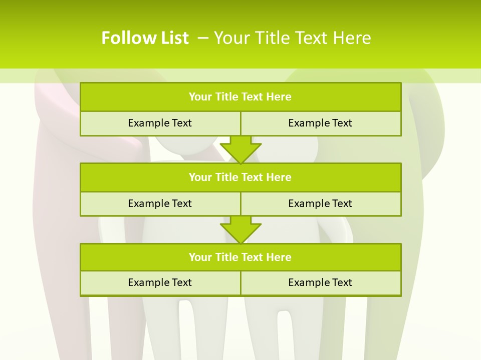 Home Stick People PowerPoint Template