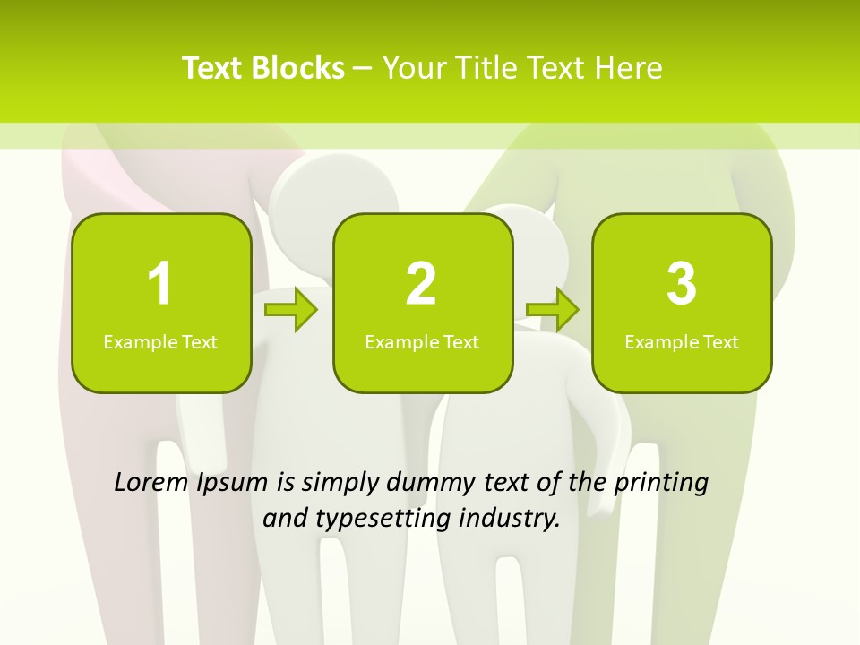 Home Stick People PowerPoint Template