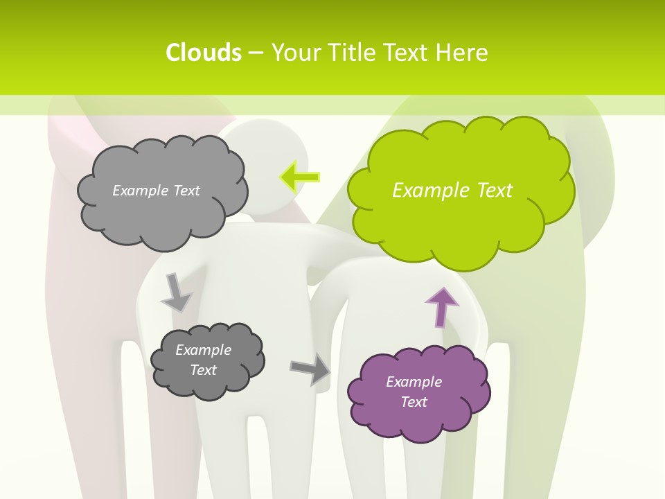 Home Stick People PowerPoint Template