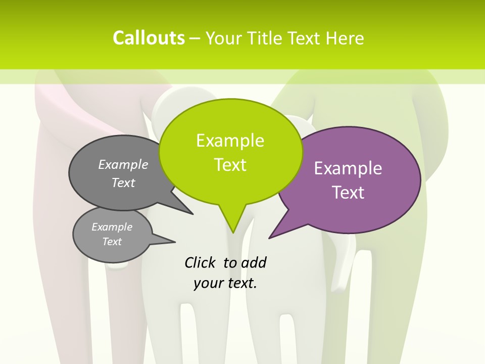 Home Stick People PowerPoint Template