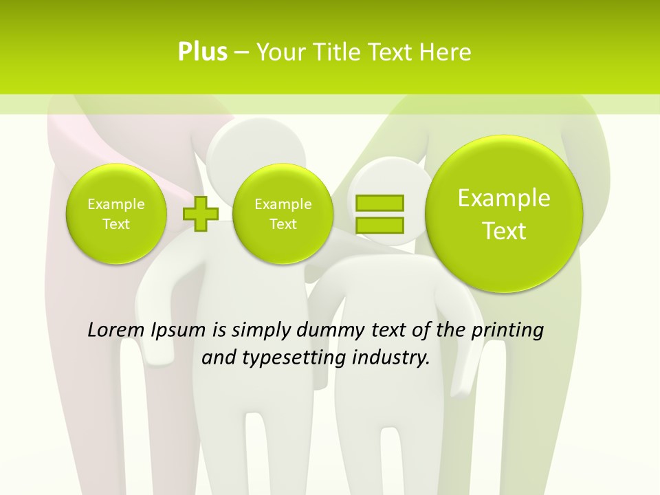 Home Stick People PowerPoint Template