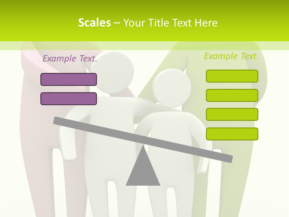Home Stick People PowerPoint Template