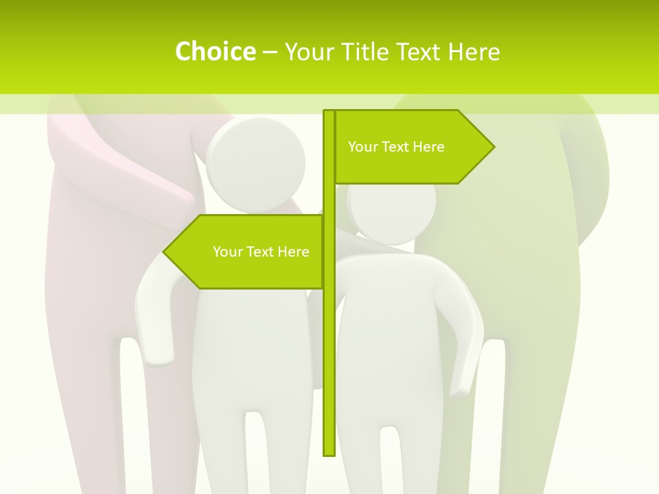 Home Stick People PowerPoint Template