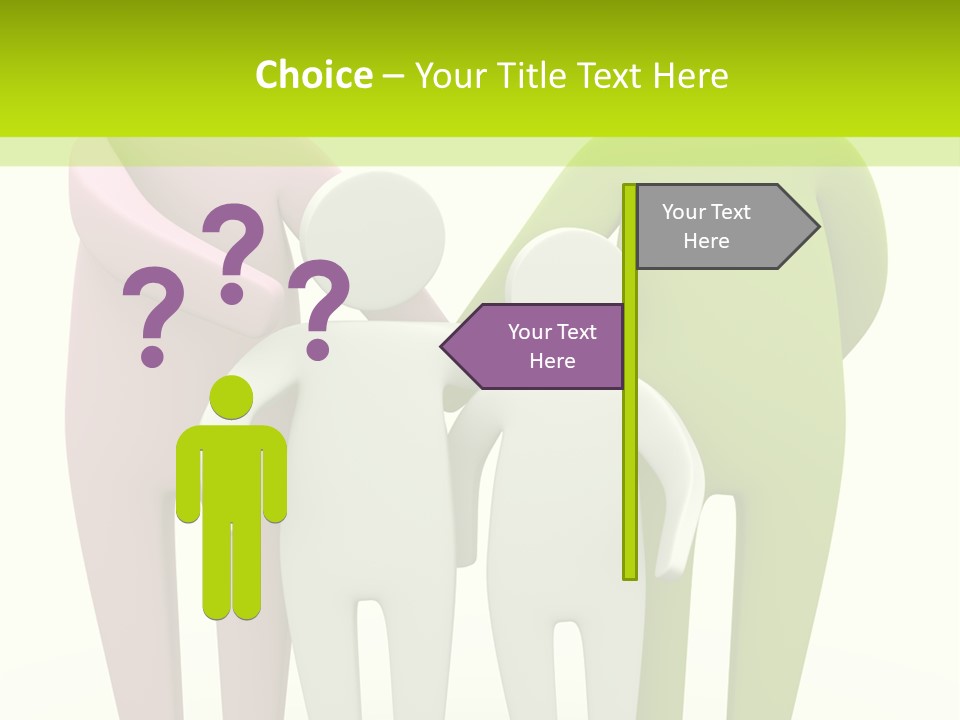 Home Stick People PowerPoint Template