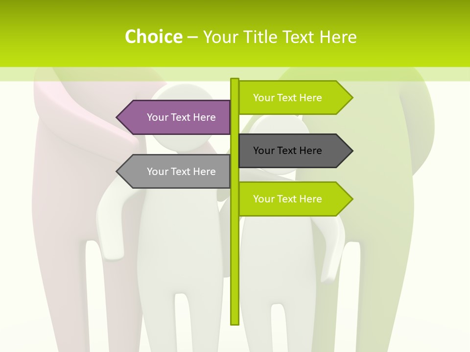 Home Stick People PowerPoint Template