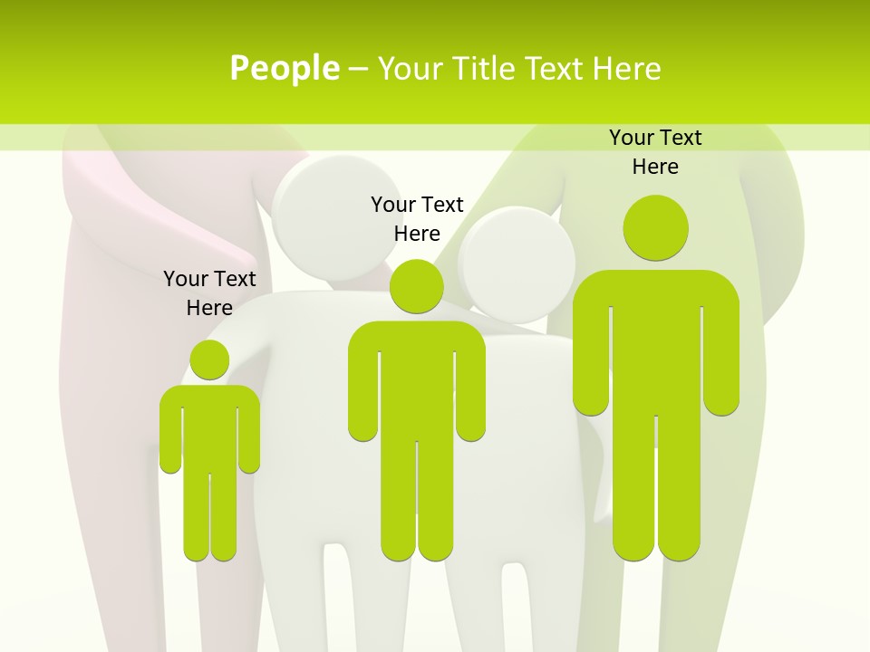 Home Stick People PowerPoint Template