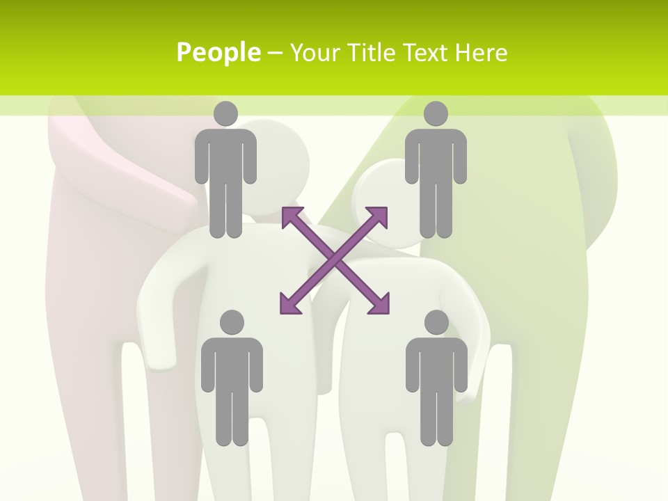 Home Stick People PowerPoint Template