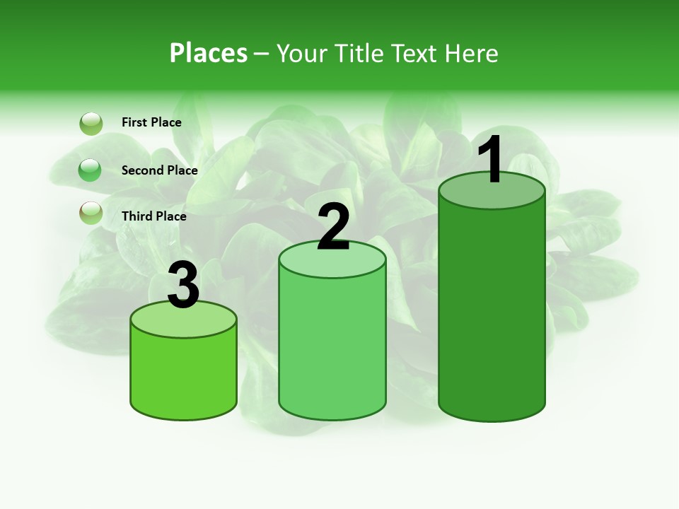 Raw Lettuce Natural PowerPoint Template