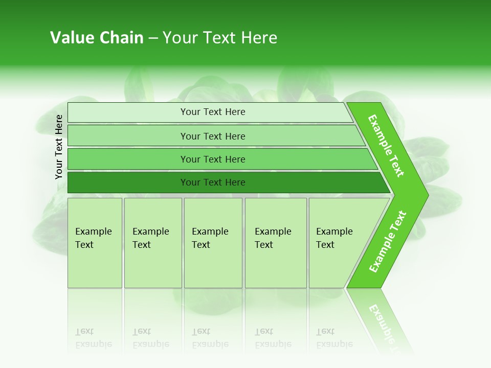 Raw Lettuce Natural PowerPoint Template