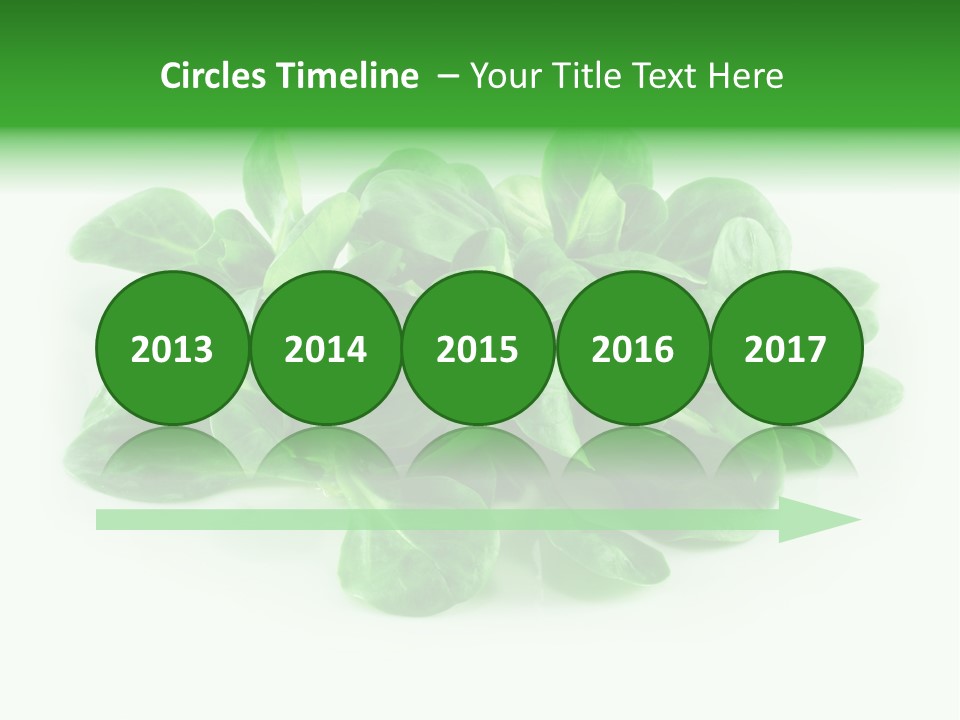 Raw Lettuce Natural PowerPoint Template