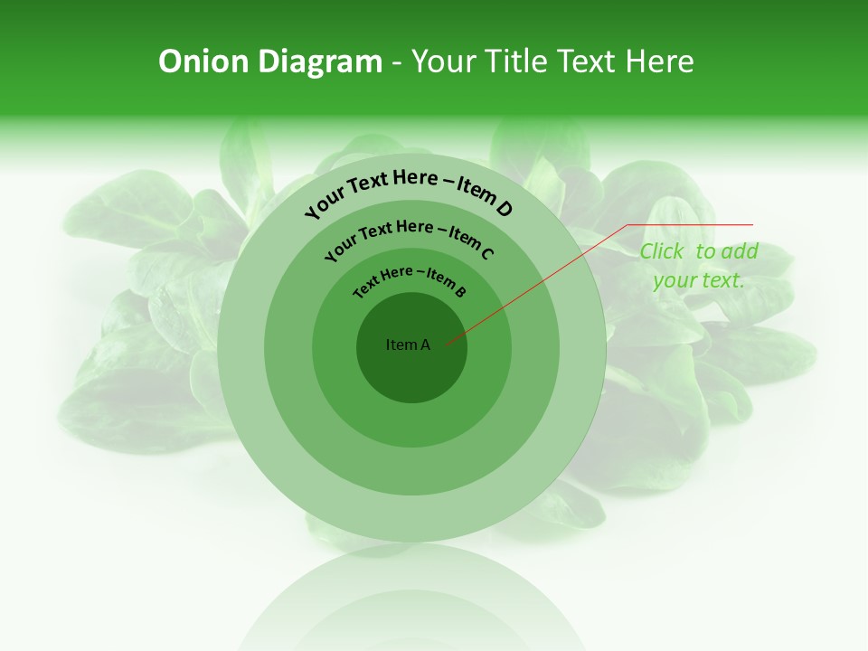 Raw Lettuce Natural PowerPoint Template