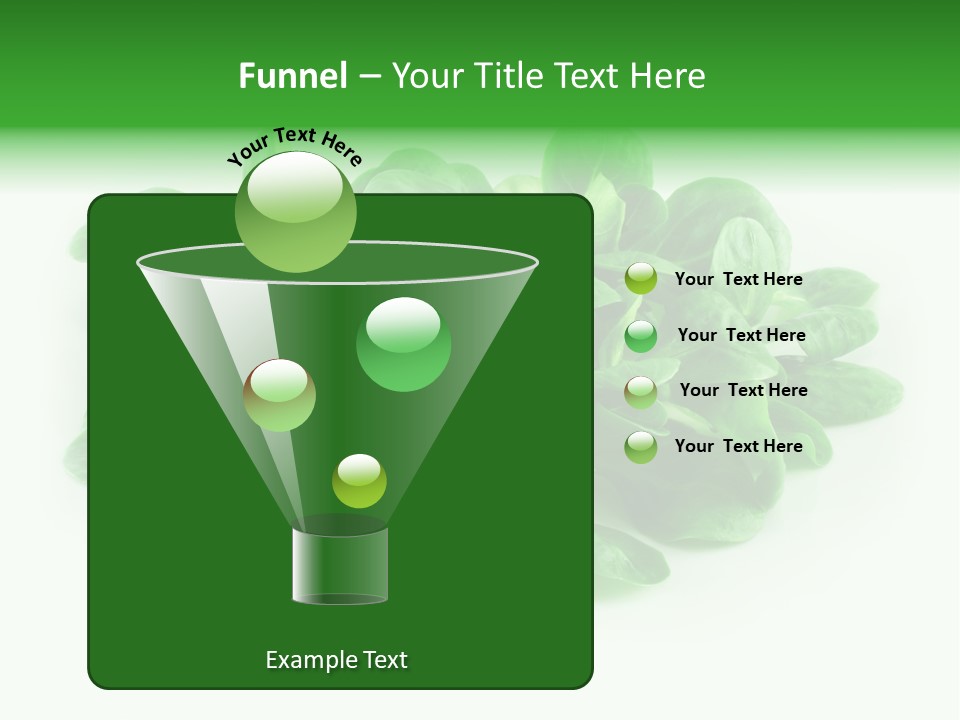 Raw Lettuce Natural PowerPoint Template