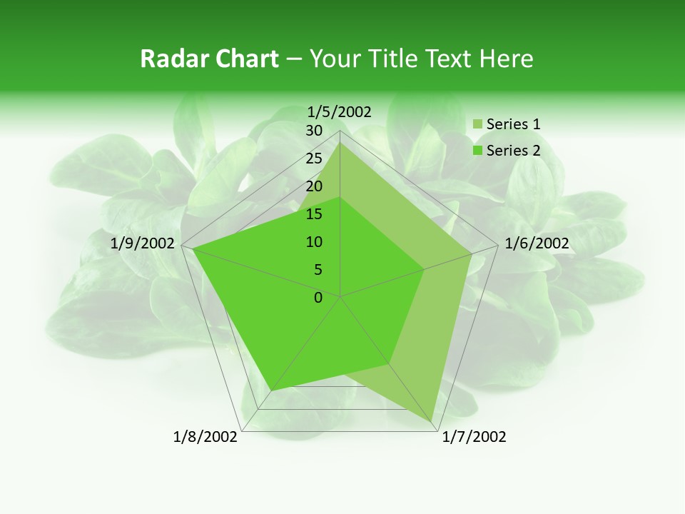 Raw Lettuce Natural PowerPoint Template