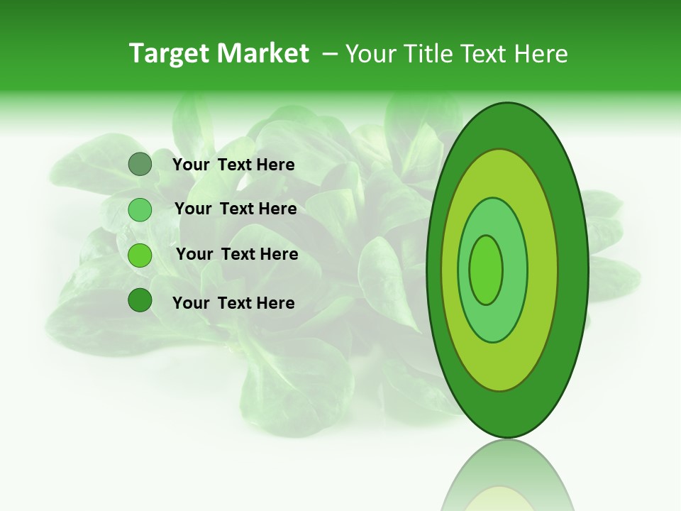 Raw Lettuce Natural PowerPoint Template
