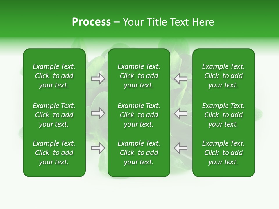 Raw Lettuce Natural PowerPoint Template