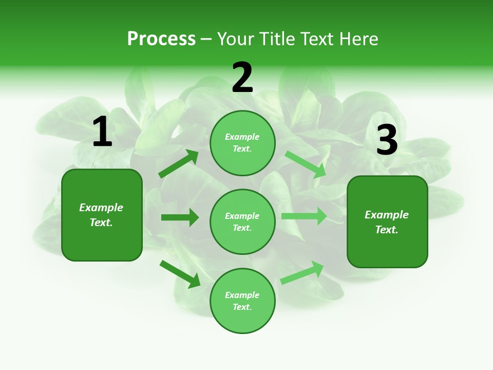 Raw Lettuce Natural PowerPoint Template