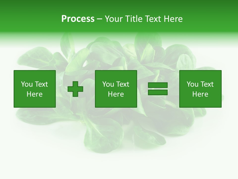 Raw Lettuce Natural PowerPoint Template