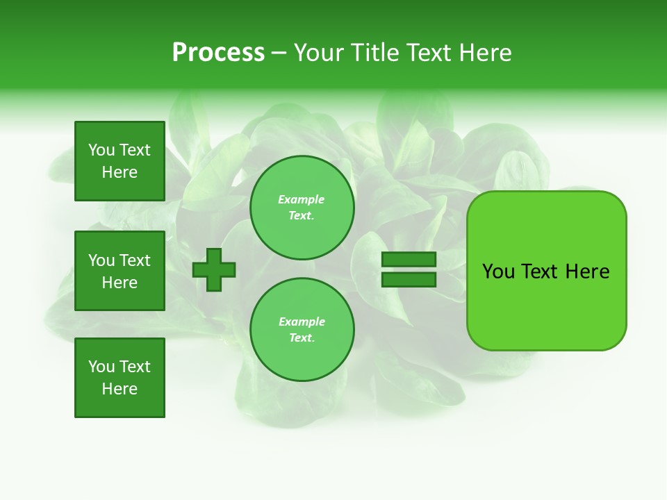 Raw Lettuce Natural PowerPoint Template