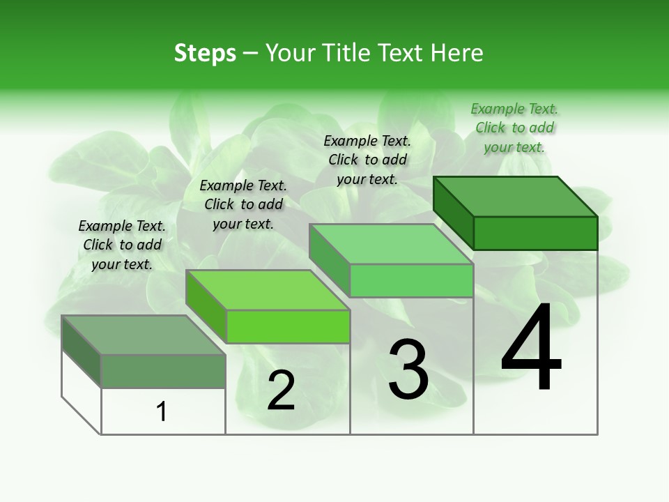 Raw Lettuce Natural PowerPoint Template