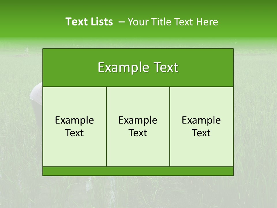 Food Countryside Farmer PowerPoint Template
