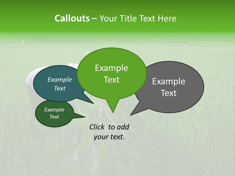 Food Countryside Farmer PowerPoint Template