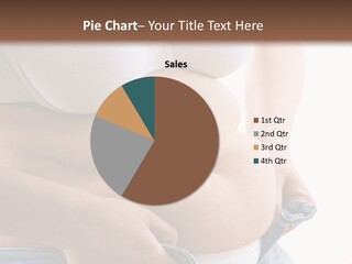 Lifestyle Hand Belly PowerPoint Template