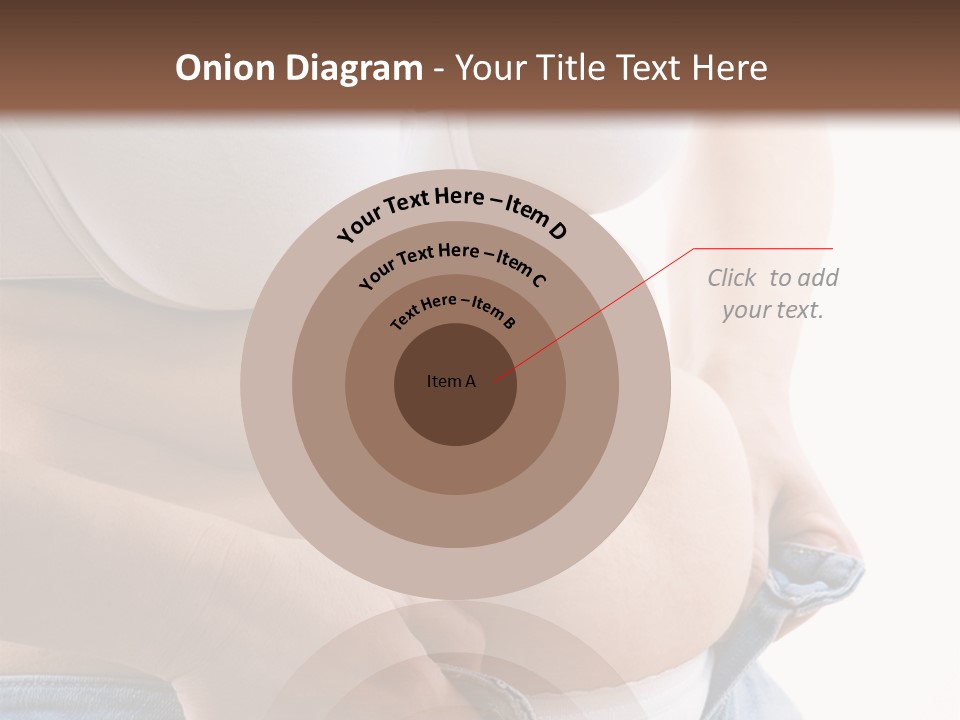 Lifestyle Hand Belly PowerPoint Template