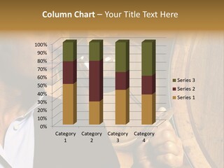 Man Concentration Vineyard PowerPoint Template