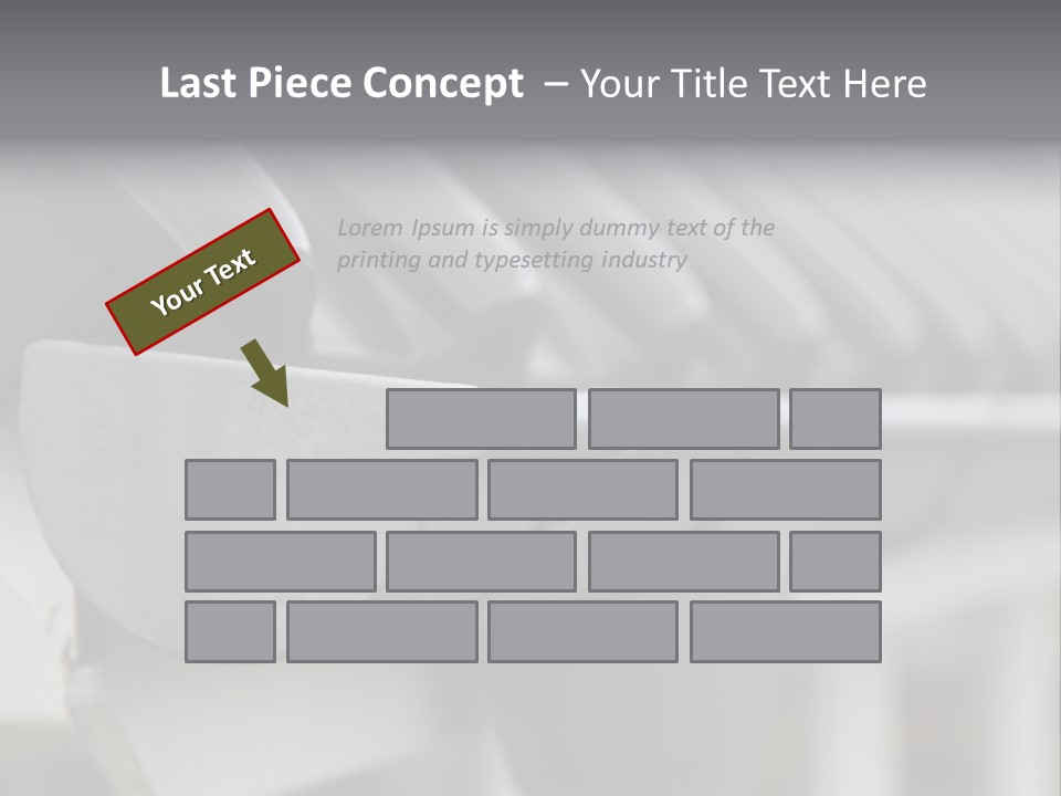 Rainy Rainwater Detail PowerPoint Template