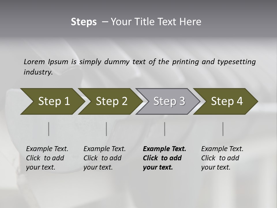 Rainy Rainwater Detail PowerPoint Template