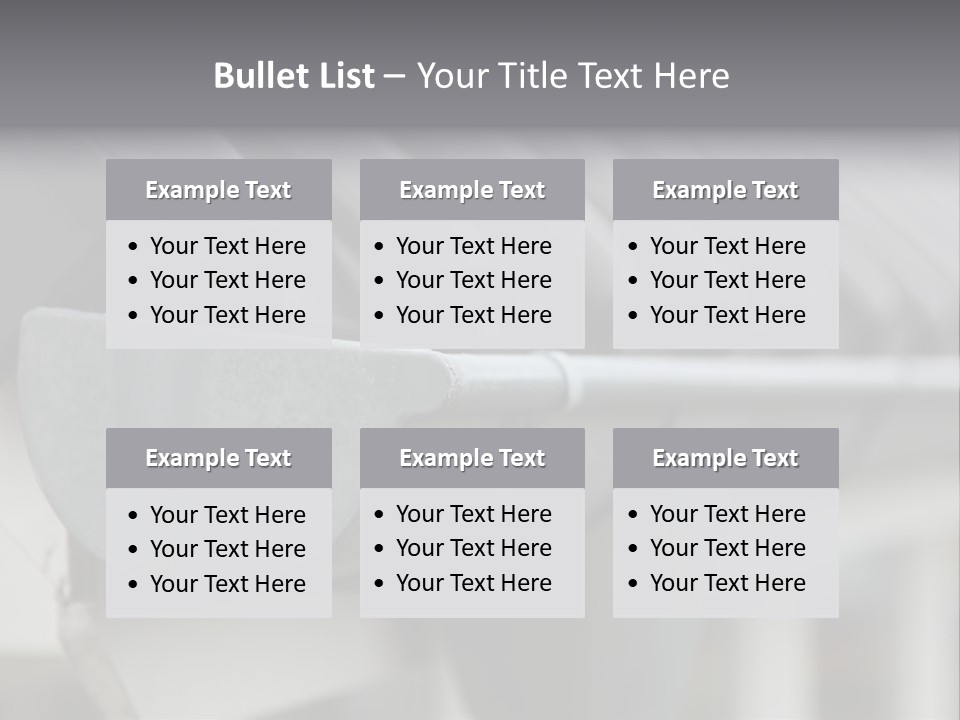 Rainy Rainwater Detail PowerPoint Template