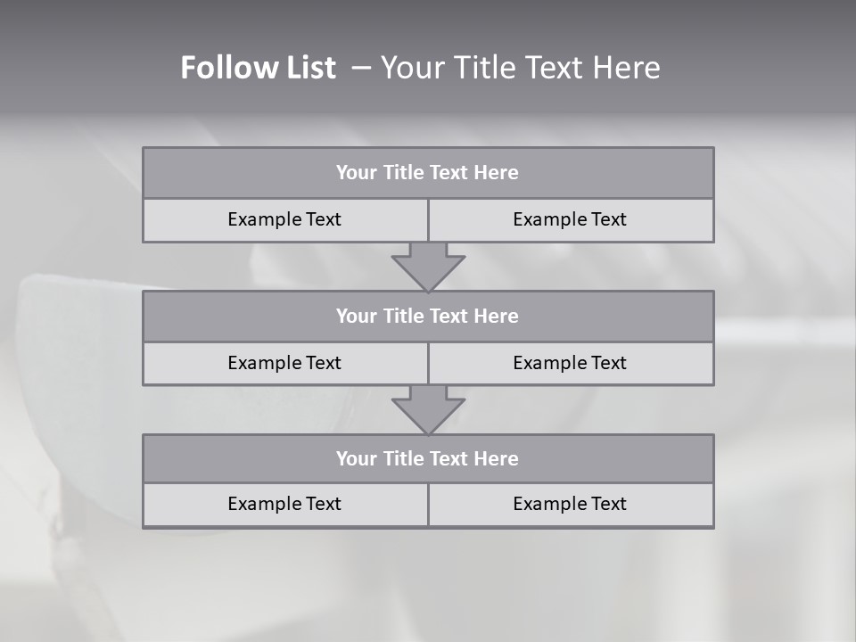 Rainy Rainwater Detail PowerPoint Template