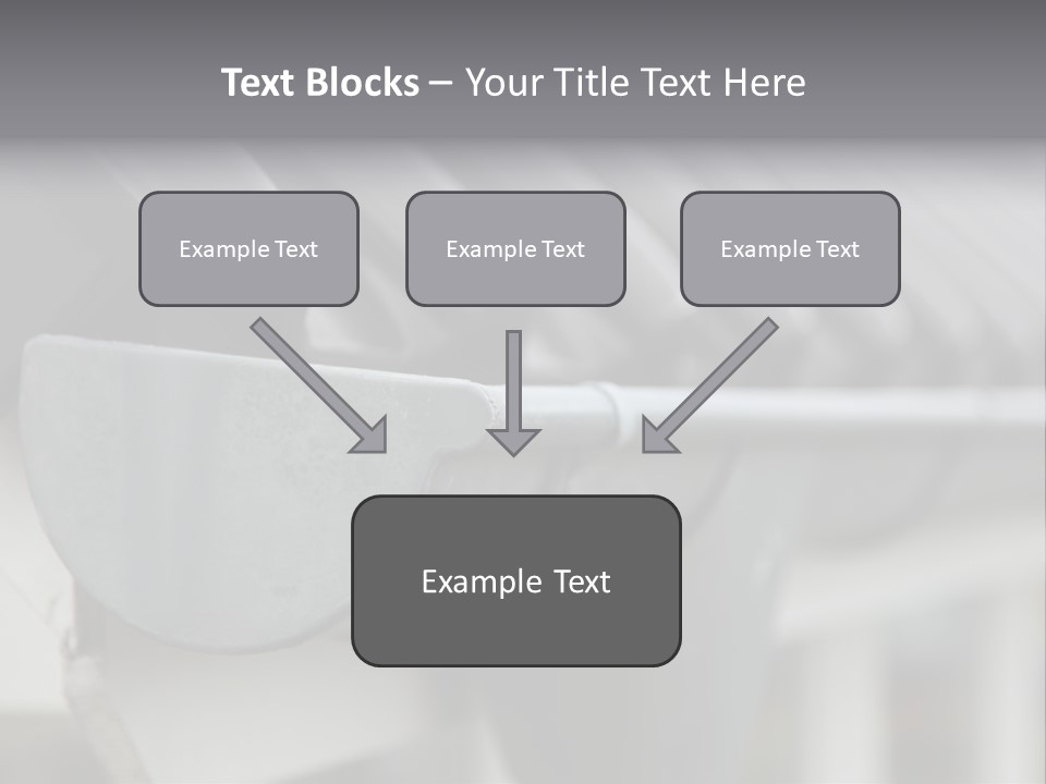 Rainy Rainwater Detail PowerPoint Template