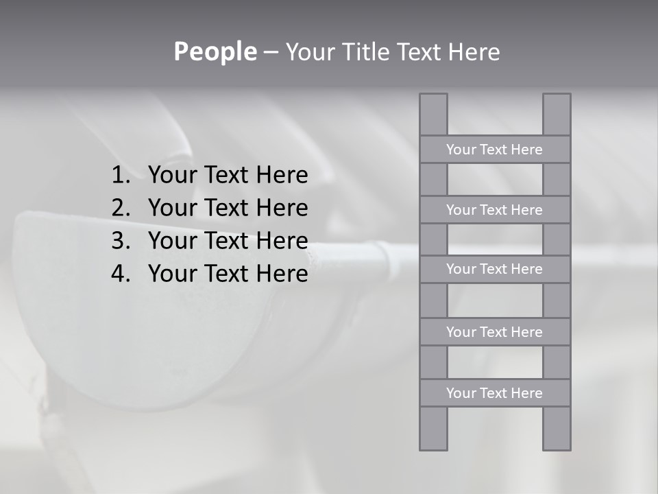 Rainy Rainwater Detail PowerPoint Template