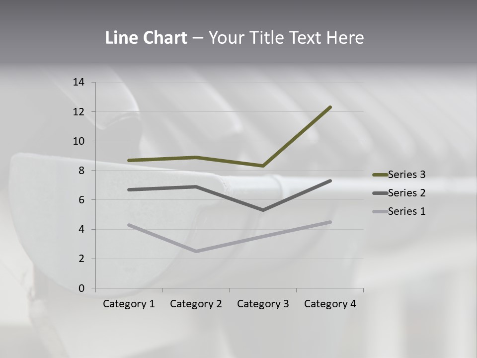 Rainy Rainwater Detail PowerPoint Template