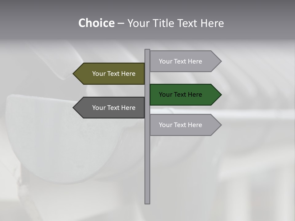 Rainy Rainwater Detail PowerPoint Template
