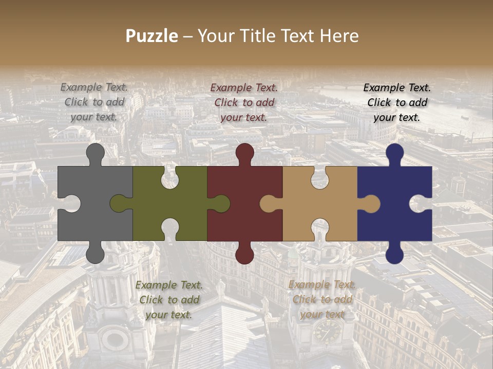 Structure Place River PowerPoint Template