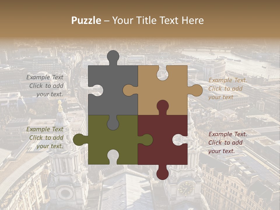 Structure Place River PowerPoint Template