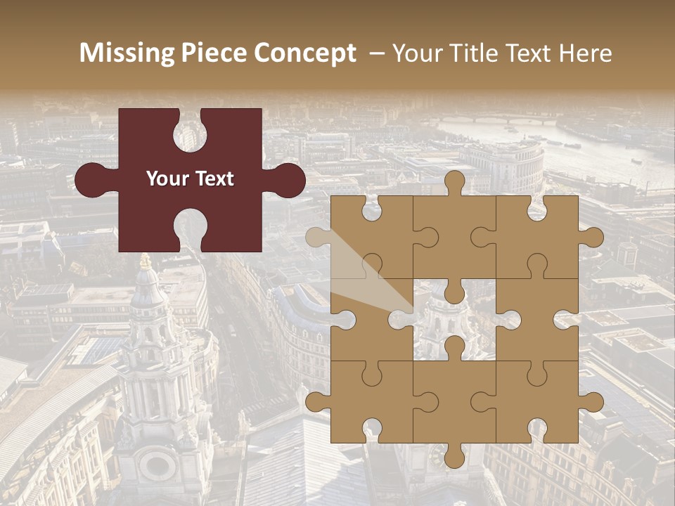 Structure Place River PowerPoint Template