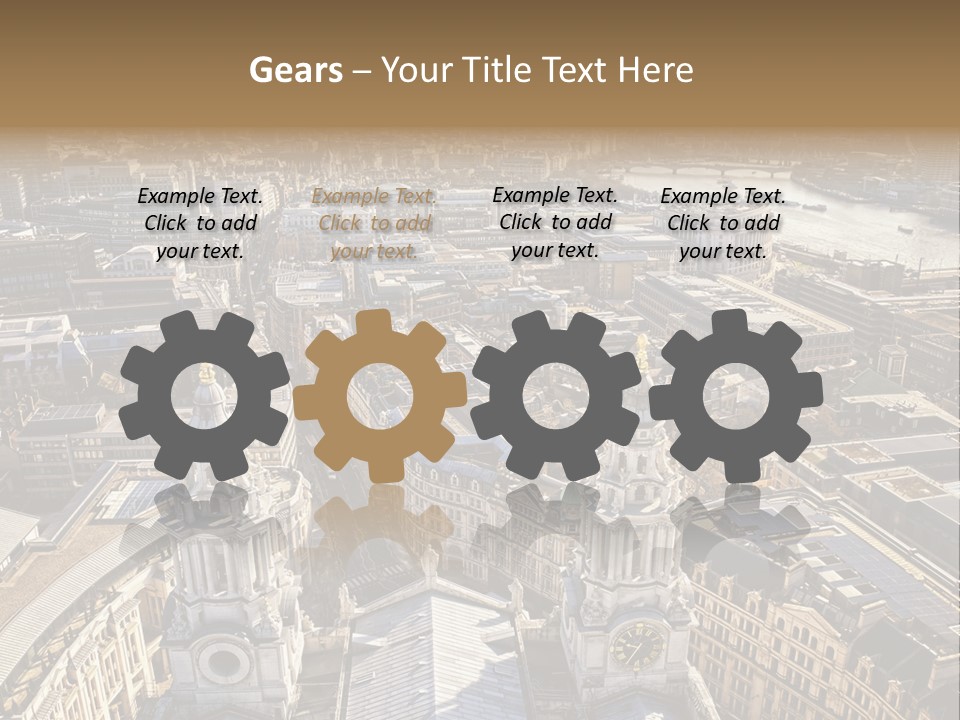 Structure Place River PowerPoint Template